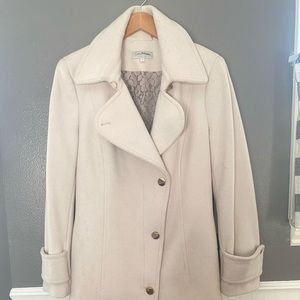 Calvin Klein beige coat